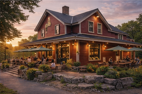 Bourget Train Station rendering